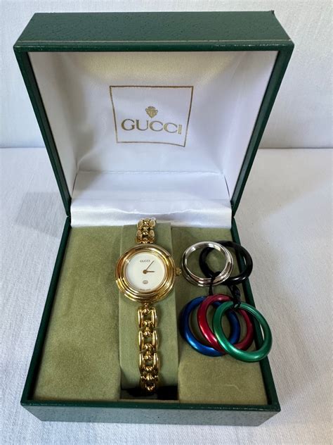 gucci bezel watch japan|authentic gucci bezel watch.